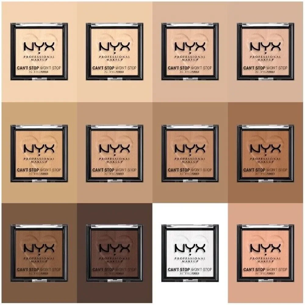 NYX Can't Stop Won't Stop Mattifying Powder Rice Face Powder Matte Smoothing